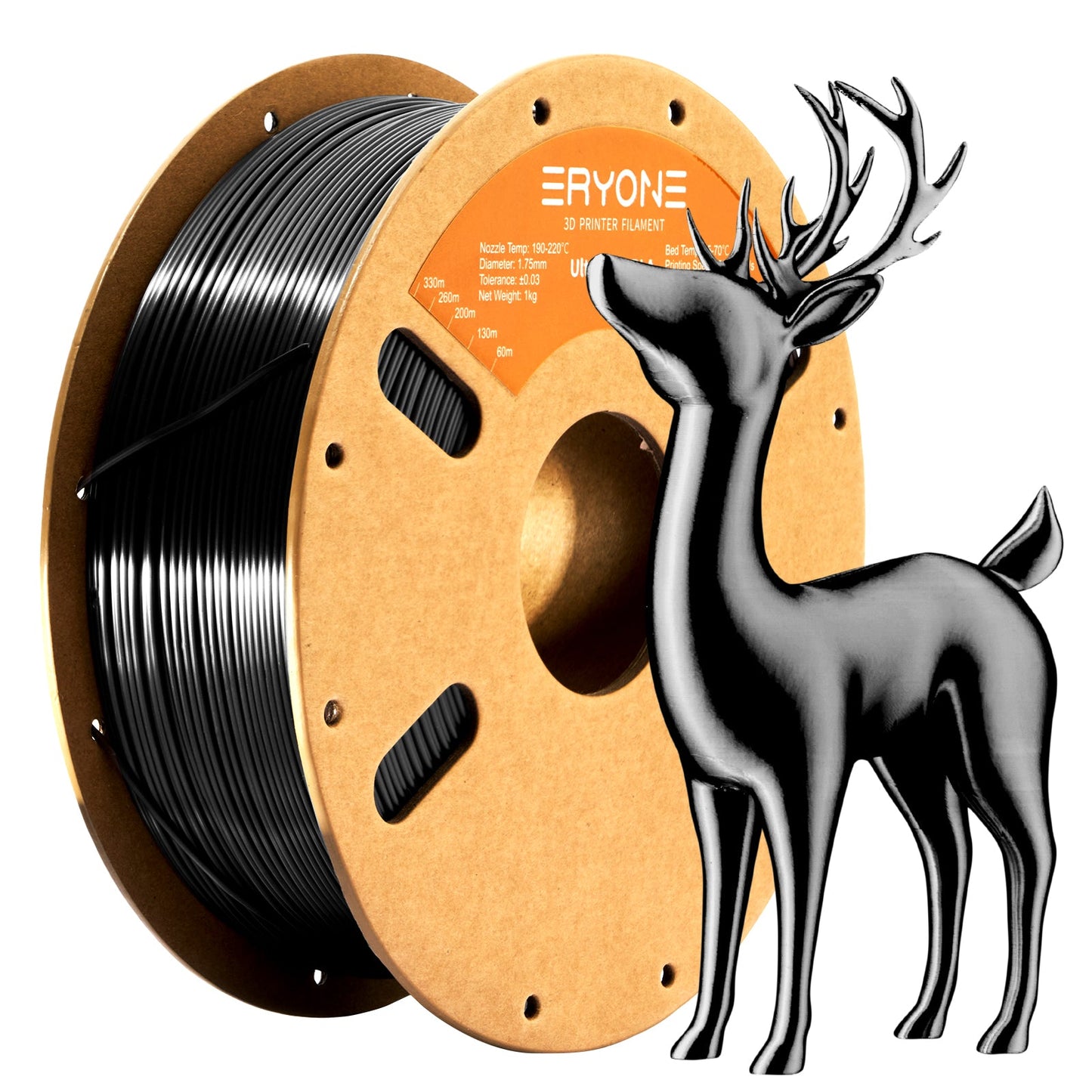 PLA Ultra Silk Filament - 1.75mm±0.03mm (1kg)