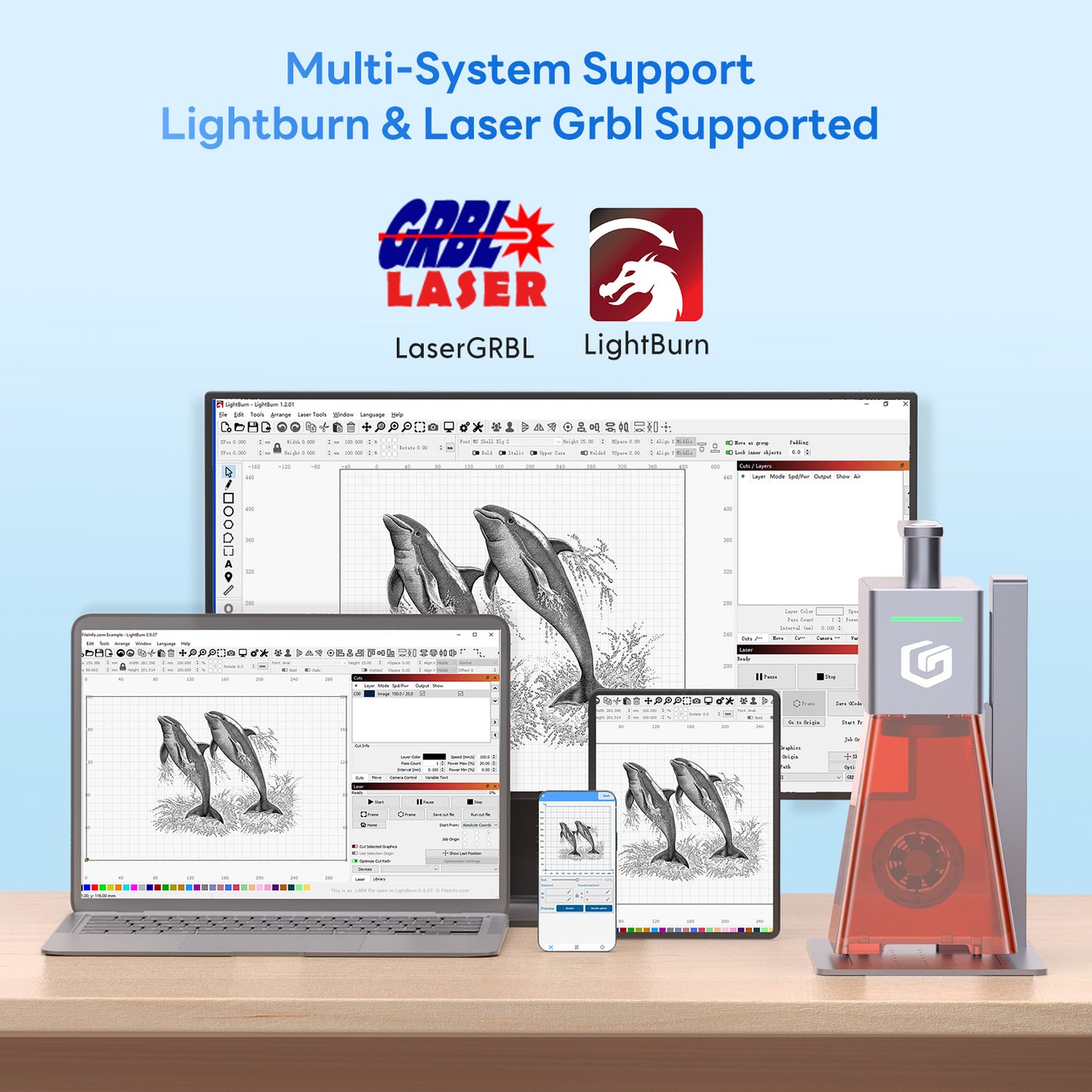 Longer Nano Pro - Graveur laser 12 W