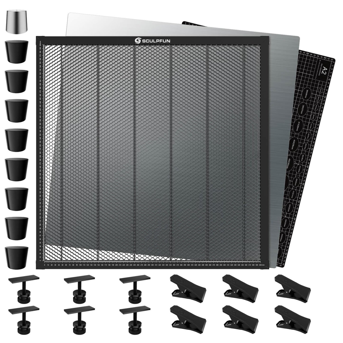 SCULPFUN H3 Laser Cutting Honeycomb Panel Workbench 600x600mm