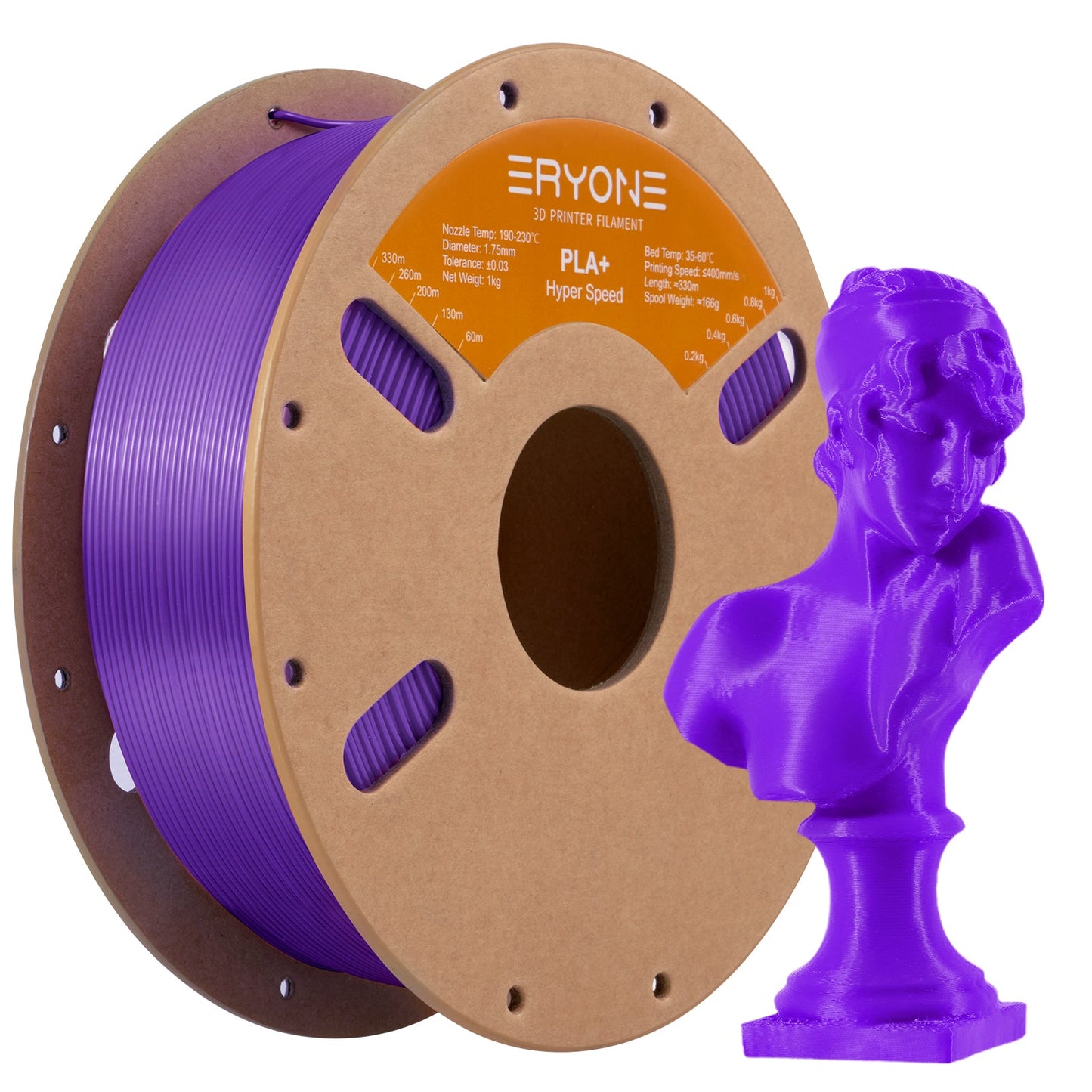 PLA+ Filament - 1.75mm±0.03mm (1kg)