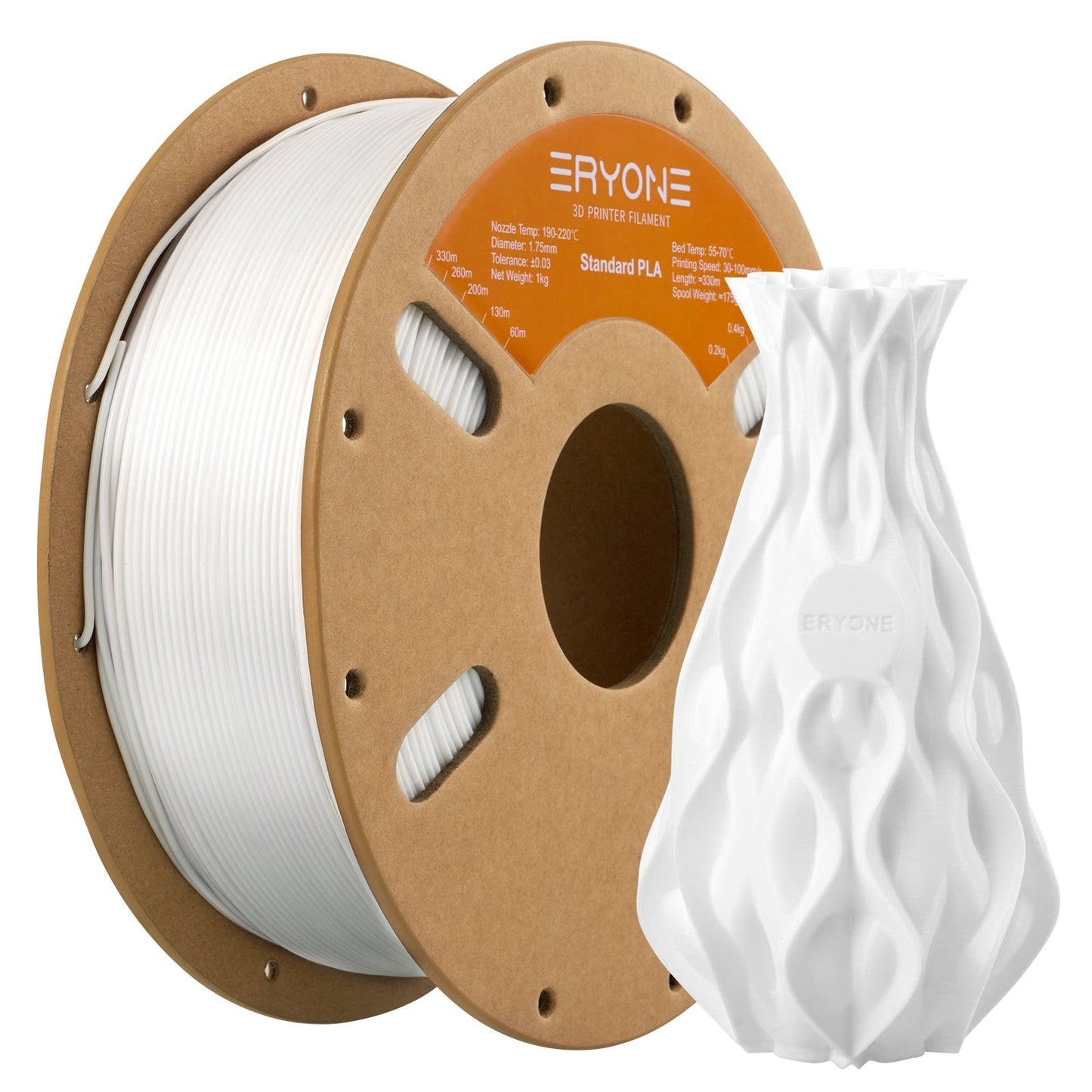 PLA Filament - 1.75mm±0.03mm (1kg)