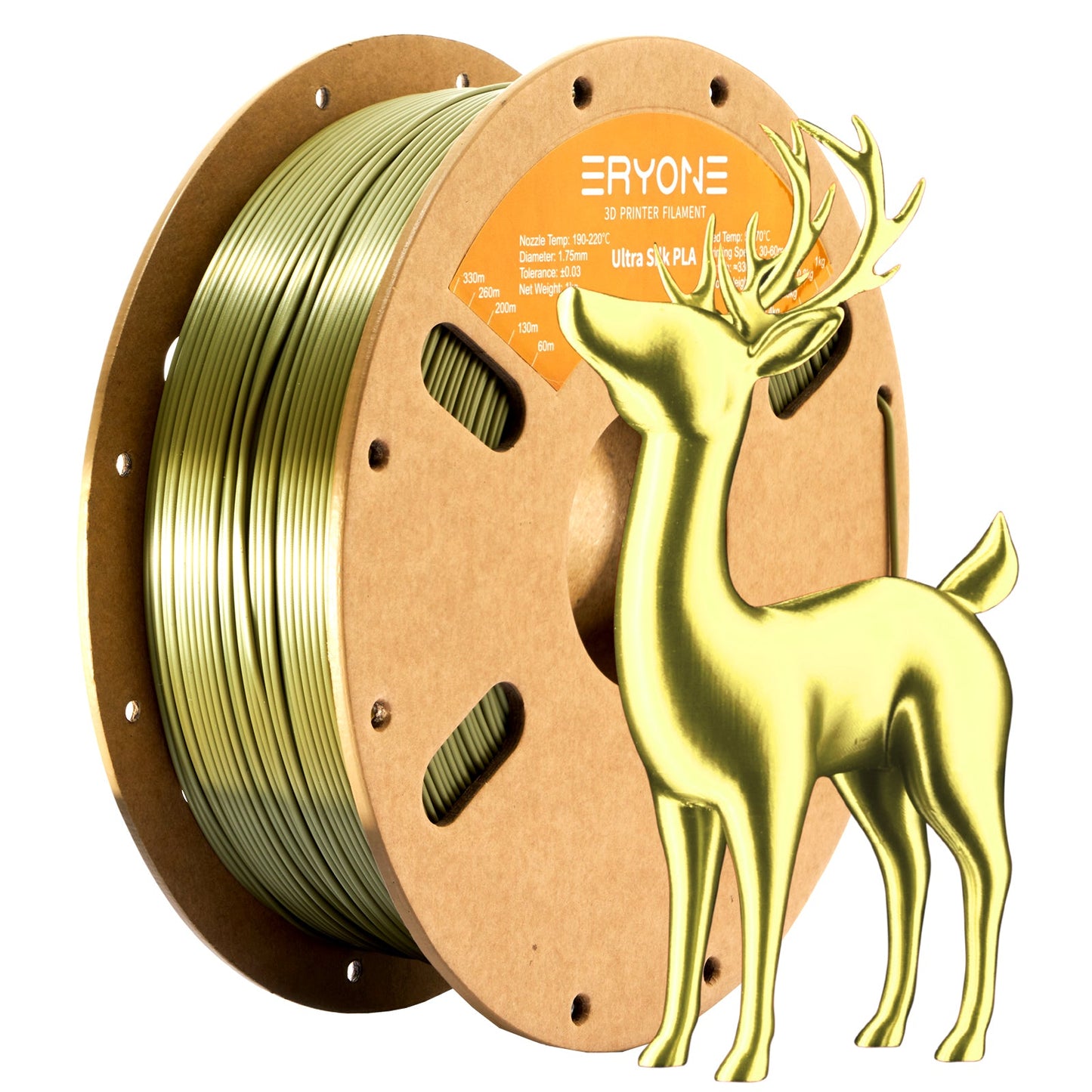 PLA Ultra Silk Filament - 1.75mm±0.03mm (1kg)