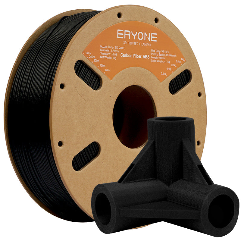 ERYONE ABS 3D Printer Filament 1.75mm, Dimensional Accuracy +/- 0.05 mm 1kg (2.2LBS)/Spool
