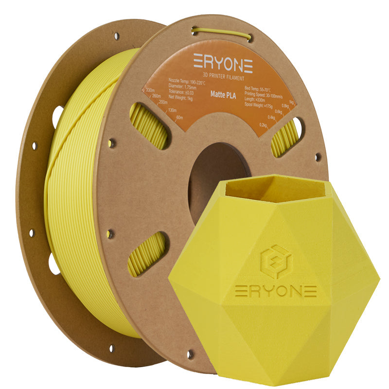 PLA Matte Filament - 1.75mm±0.03mm (1kg)