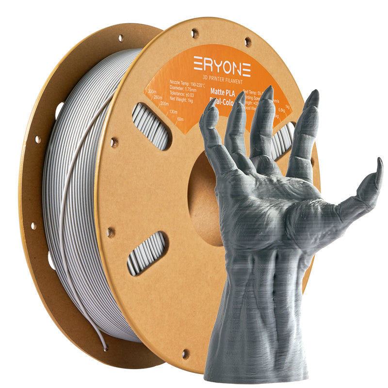 PLA Matte Dual-Color Filament - 1.75mm±0.03mm (1kg)