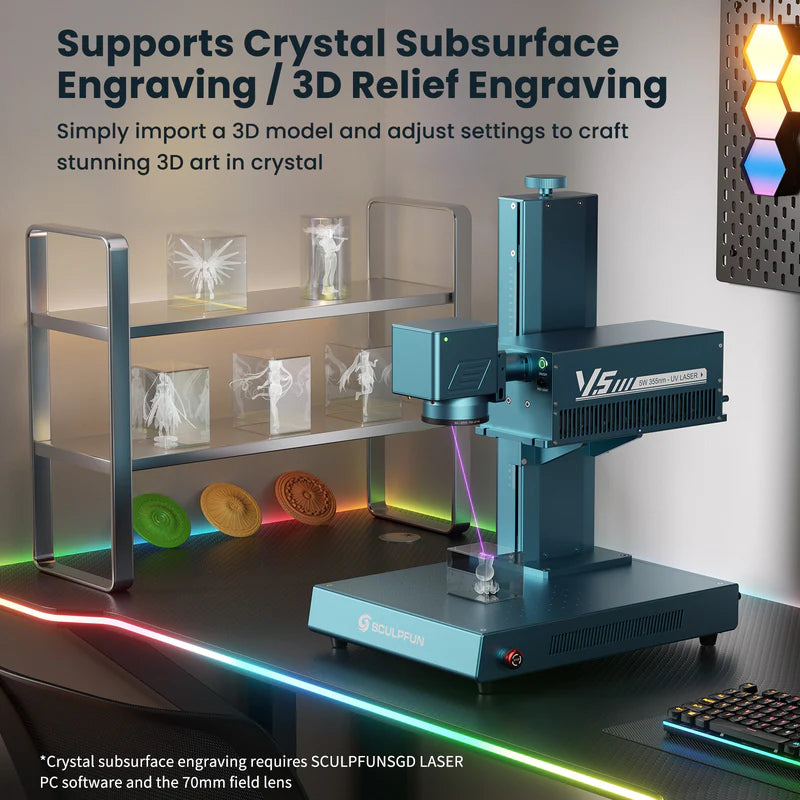 Graveur laser Sculpfun SF-A9 - 20 W