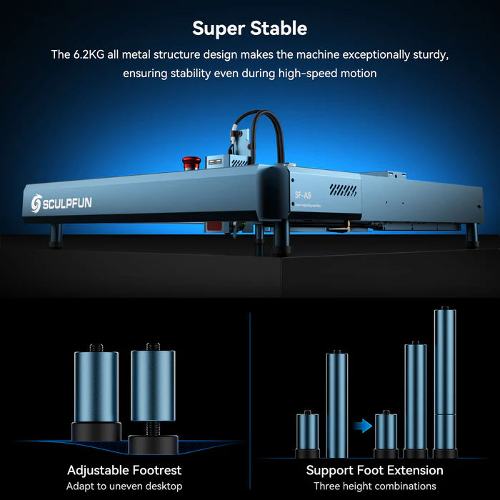 Graveur laser Sculpfun SF-A9 - 20 W
