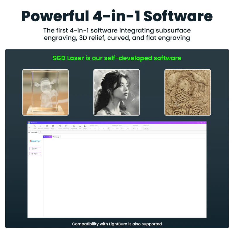 Graveur laser Sculpfun SF-A9 - 20 W