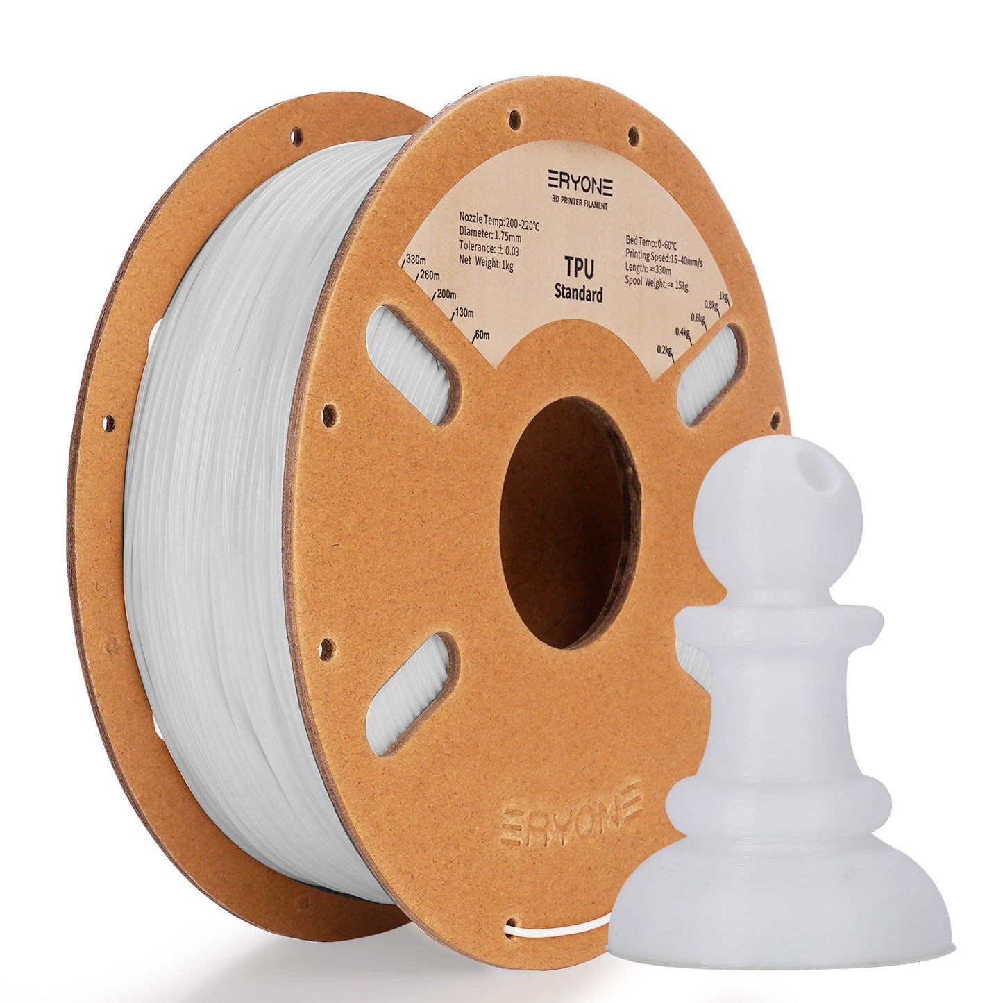 TPU Filament - 1.75mm±0.03mm (0.5kg & 1kg)