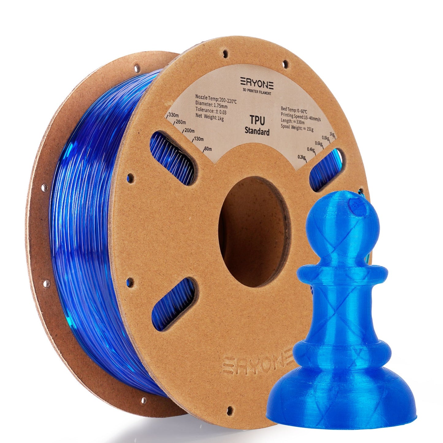 TPU Filament - 1.75mm±0.03mm (0.5kg & 1kg)