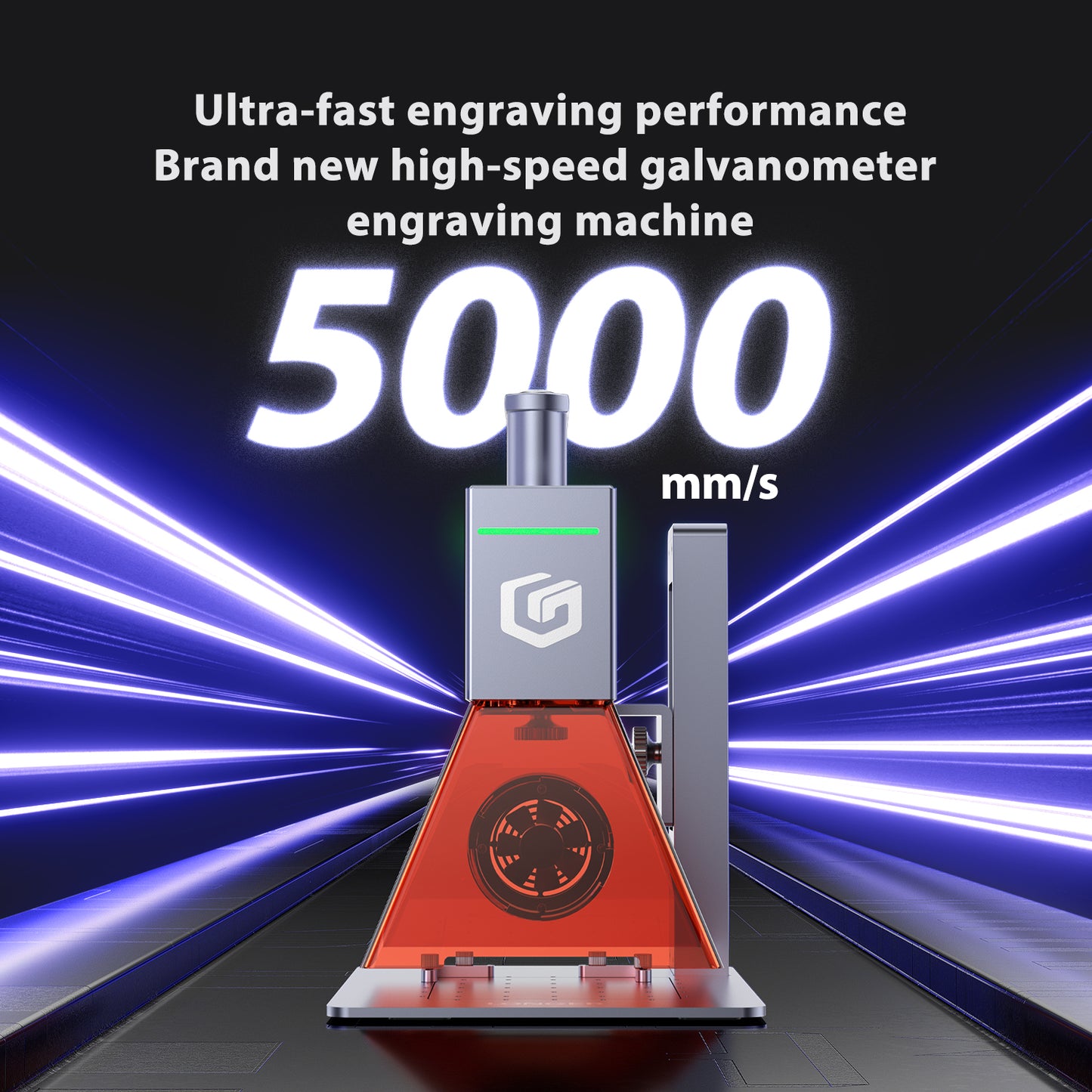 Nano allongé - Graveur laser 6W