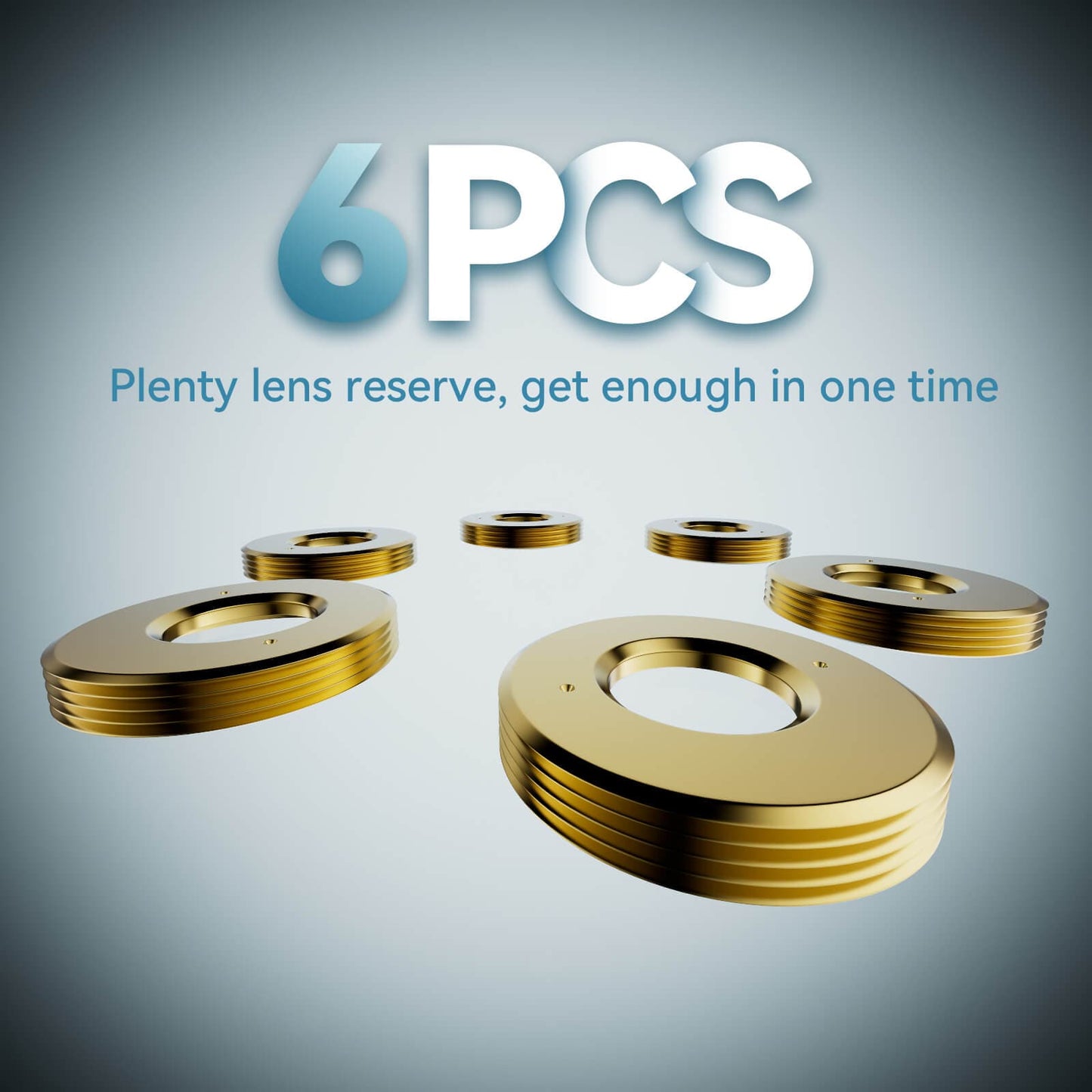 SCULPFUN S30 Pro Max/Ultra-22W/Ultra-33W original lens 6Pcs