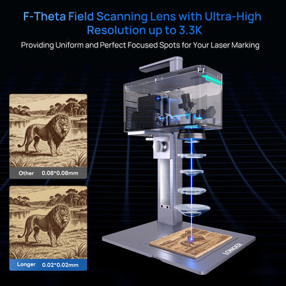 Longer Nano Duo - Graveur laser IR 20 W et 2 W