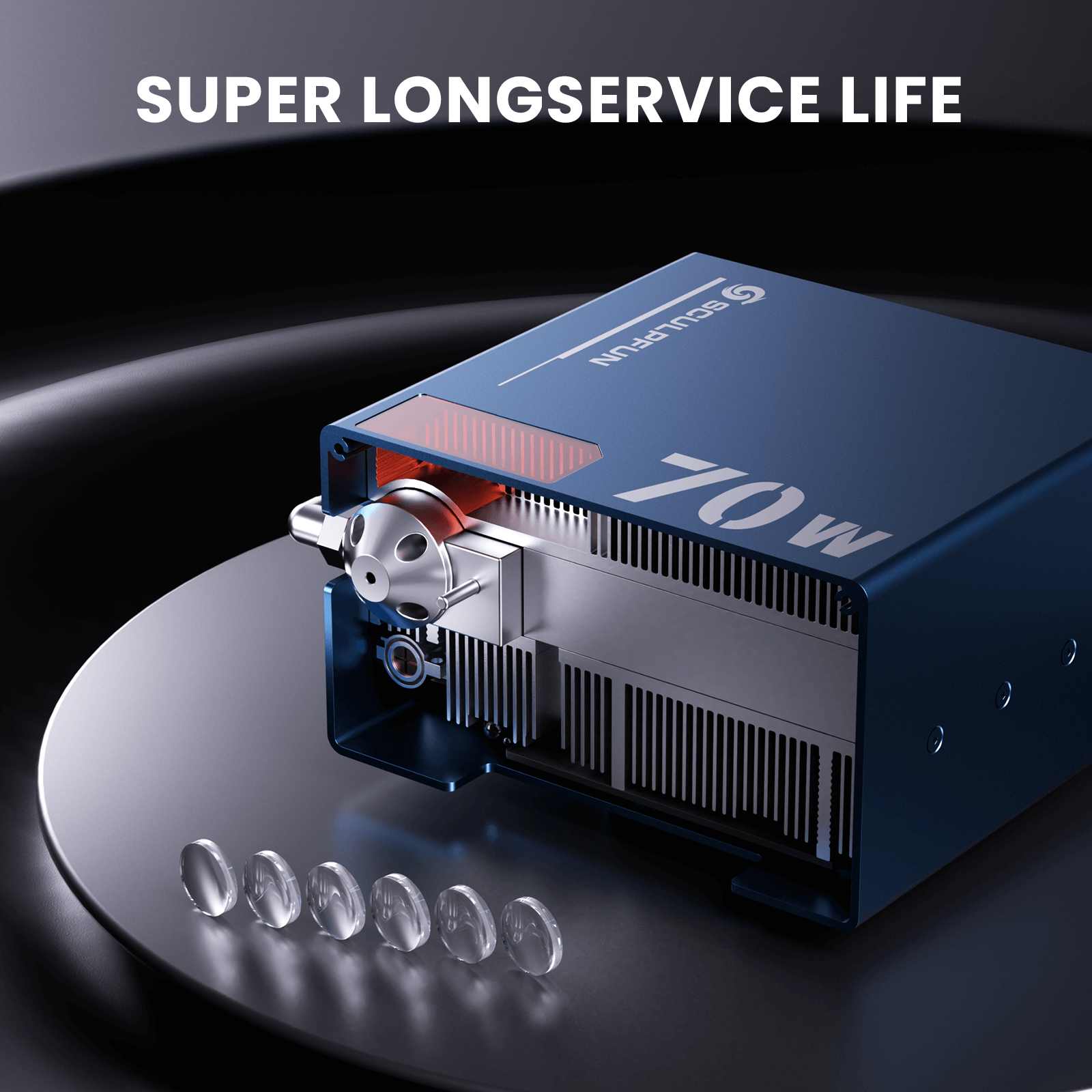 SCULPFUN S70 MAX Original Lens Kit 6Pcs Official Standard Lenses