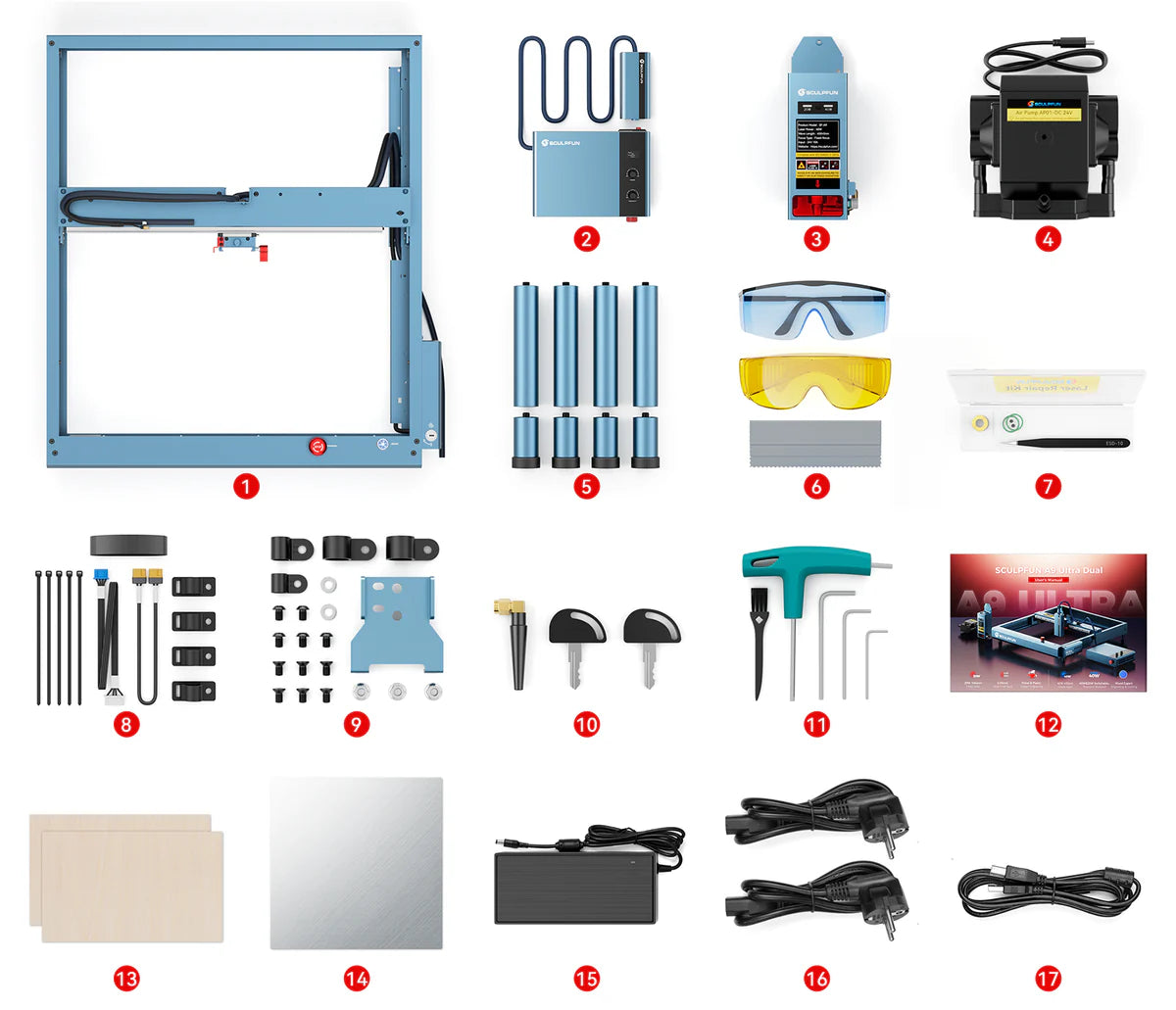 Graveur laser Sculpfun SF-A9 - 20 W
