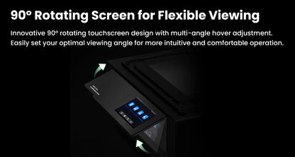 Uniformation GK3 Pro – Imprimante résine professionnelle haute résolution avec source lumineuse de 385 nm et contrôle actif de la température de la résine