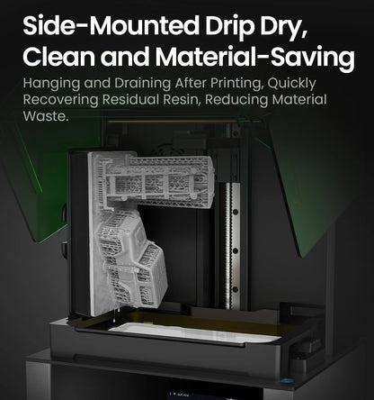 Uniformation GK3 Pro – Imprimante résine professionnelle haute résolution avec source lumineuse de 385 nm et contrôle actif de la température de la résine