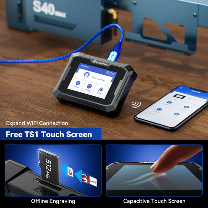 Sculpfun S40 MAX 48W Laser Engraver Cutting Machine 830*800mm Engraving Area