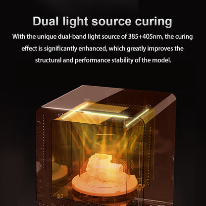 Séchage Antinsky Antmega – Post-polymérisation UV grand format à double longueur d'onde 385 nm + 405 nm