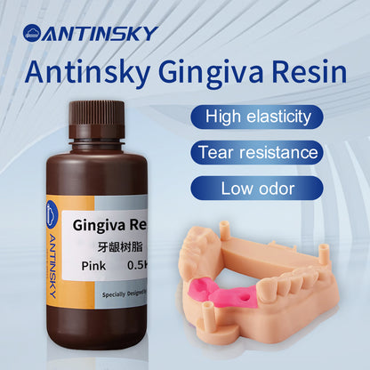 Résine gingivale