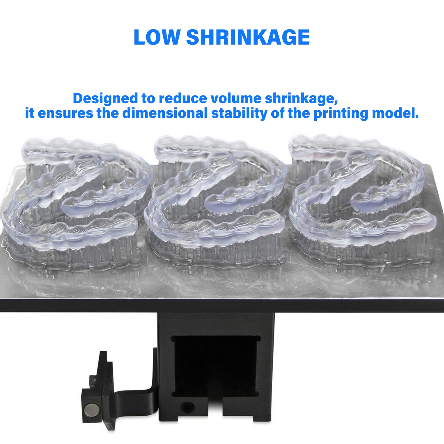 Résine pour gabarits de forage dentaire