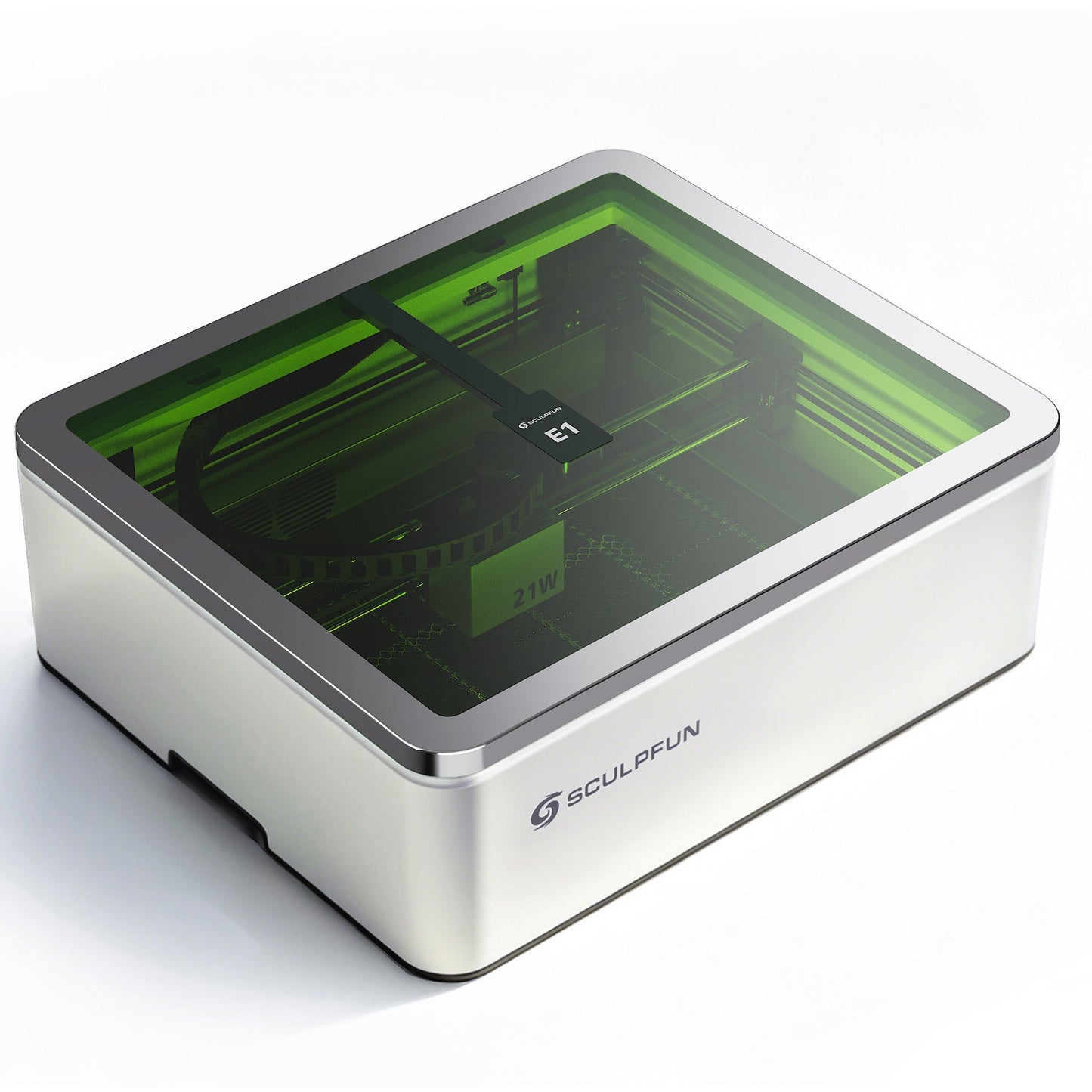 SCULPFUN E1 Pro Dual Laser Graviermaschine 21W + 3W IR 400 x 320 mm