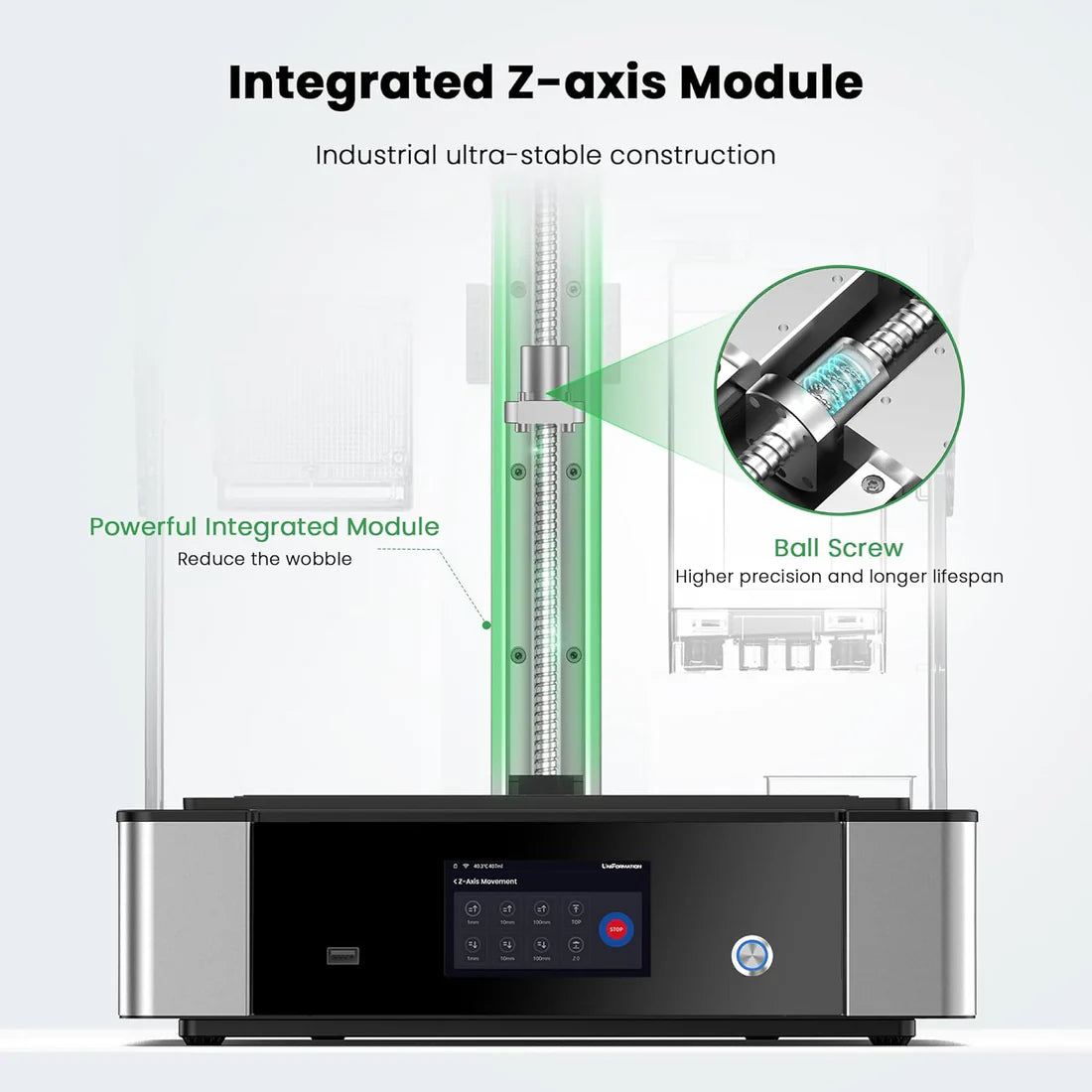 Uniformation GK3 Ultra – Imprimante résine professionnelle grand format 16K avec UV 405 nm