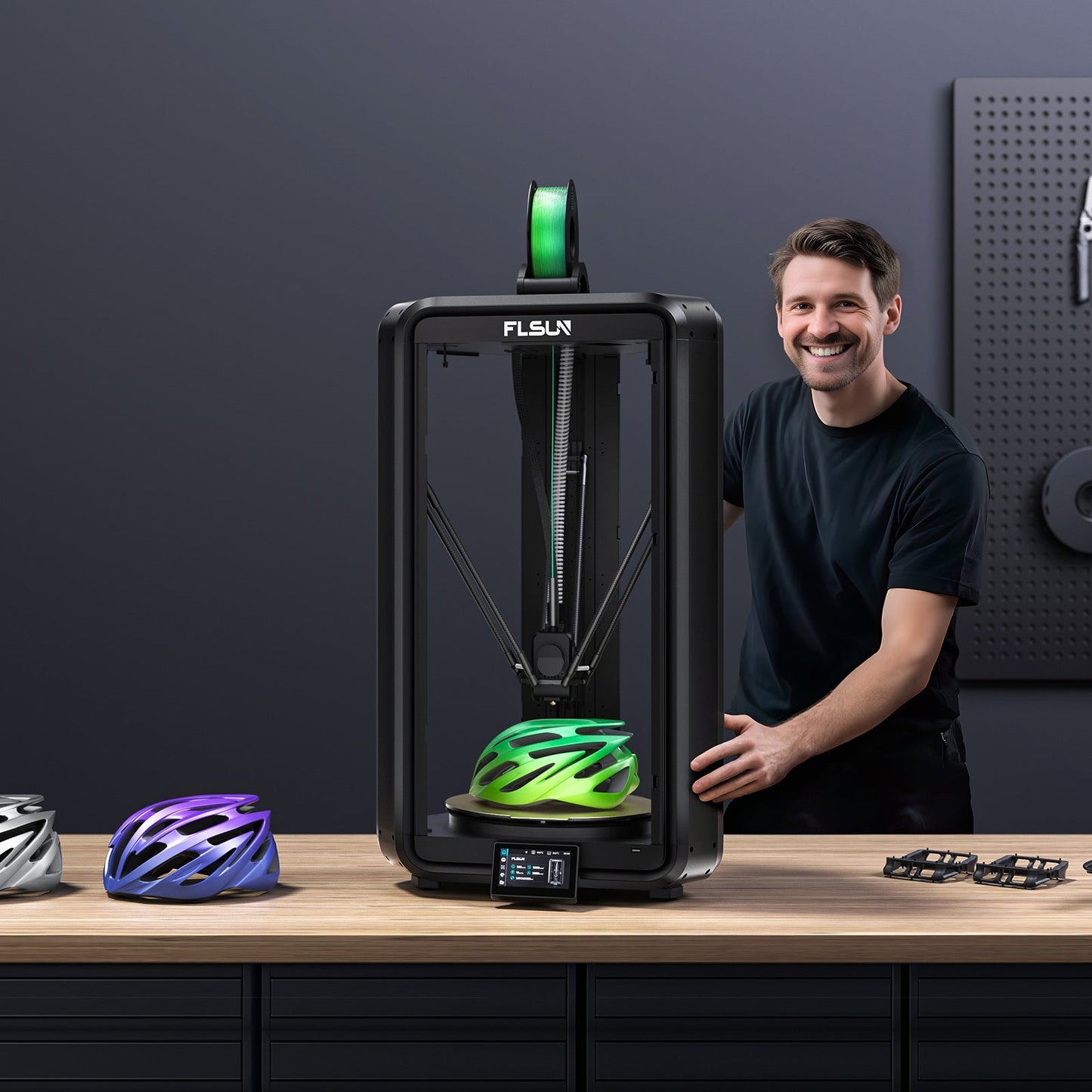Flsun T1 Max - Delta haute vitesse avec un grand espace d'installation