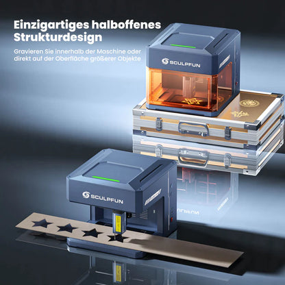 Sculpfun iCube Ultra - Graveur laser portable phare avec double équipement laser