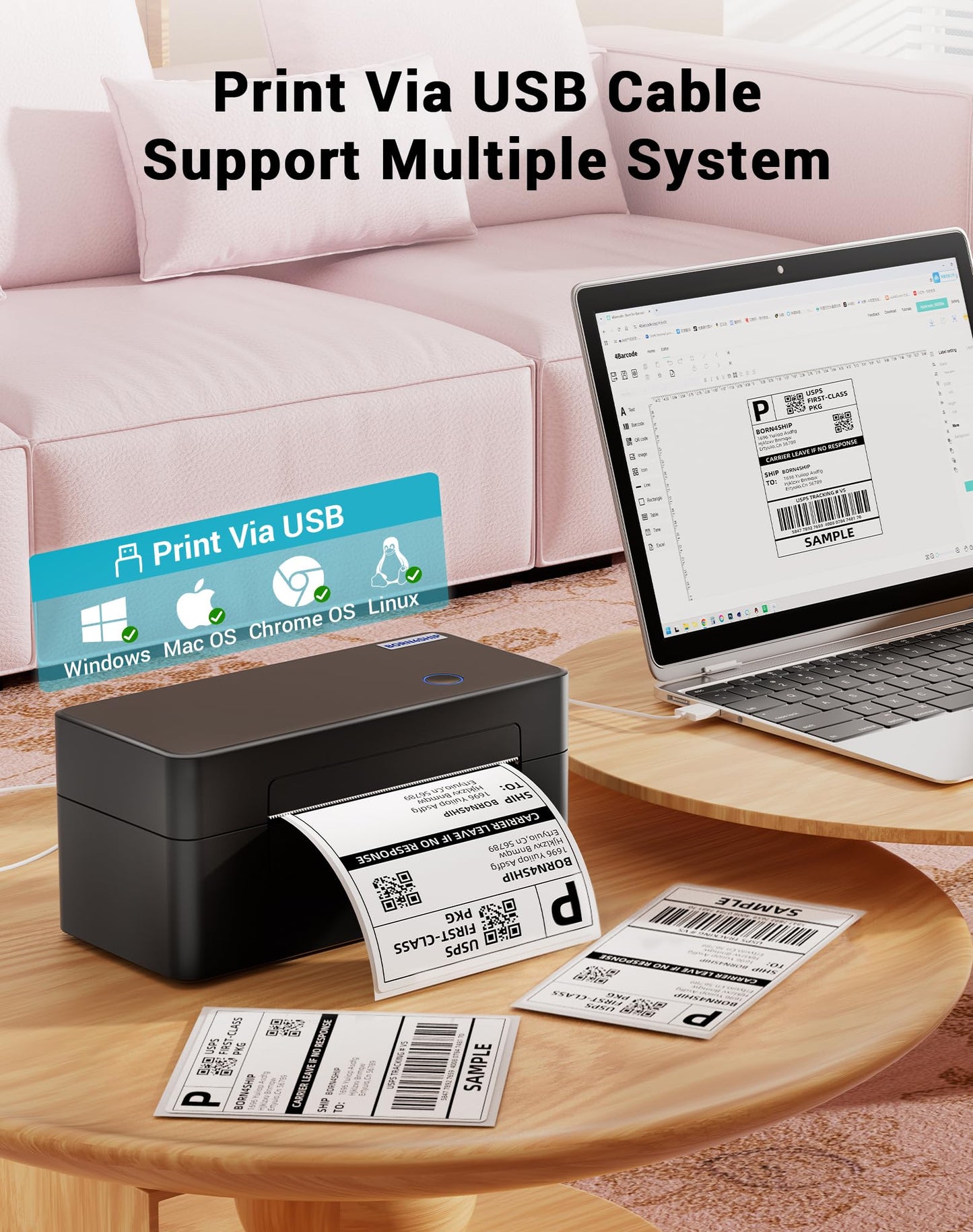 Imprimante d'étiquettes thermique vretti – La série pour une organisation maximale