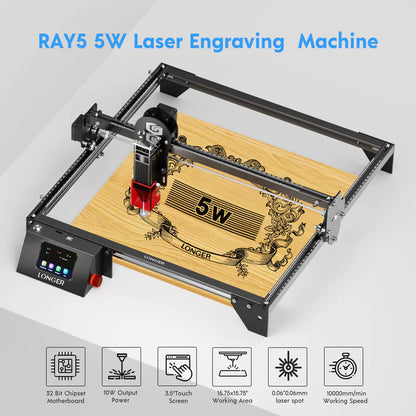 Graveur laser Longer Ray5 - 5W