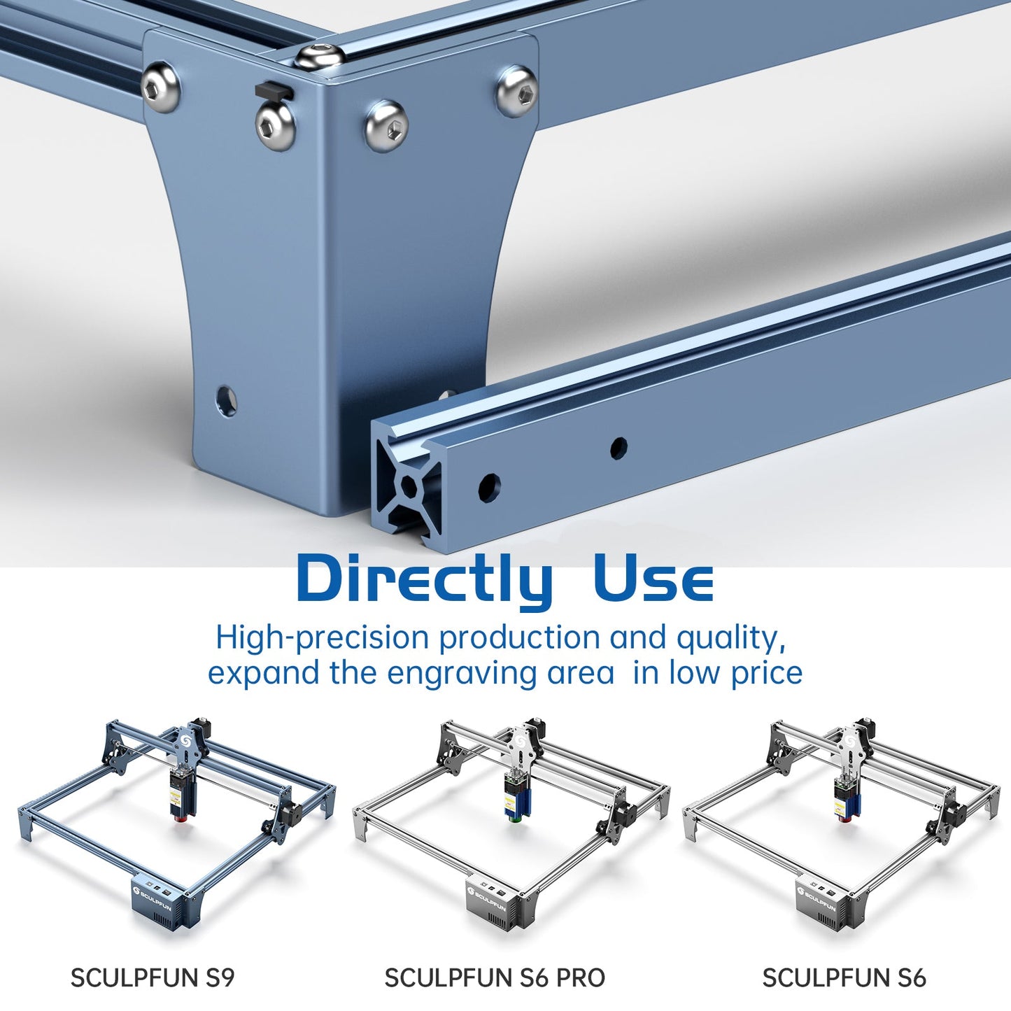 SCULPFUN Engraving Area Expansion Kit For S6/S6 Pro/S9 Engraving Machine