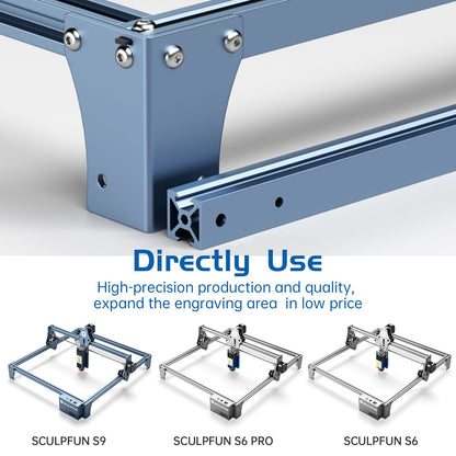 SCULPFUN Engraving Area Expansion Kit For S6/S6 Pro/S9 Engraving Machine