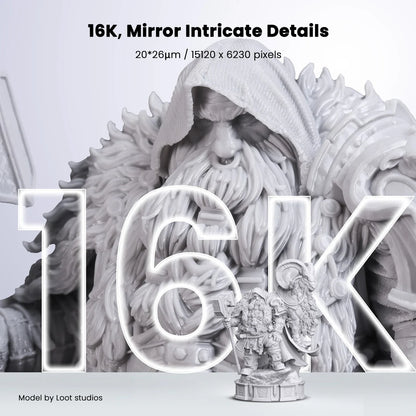 Uniformation GK3 Ultra – Imprimante résine professionnelle grand format 16K avec UV 405 nm