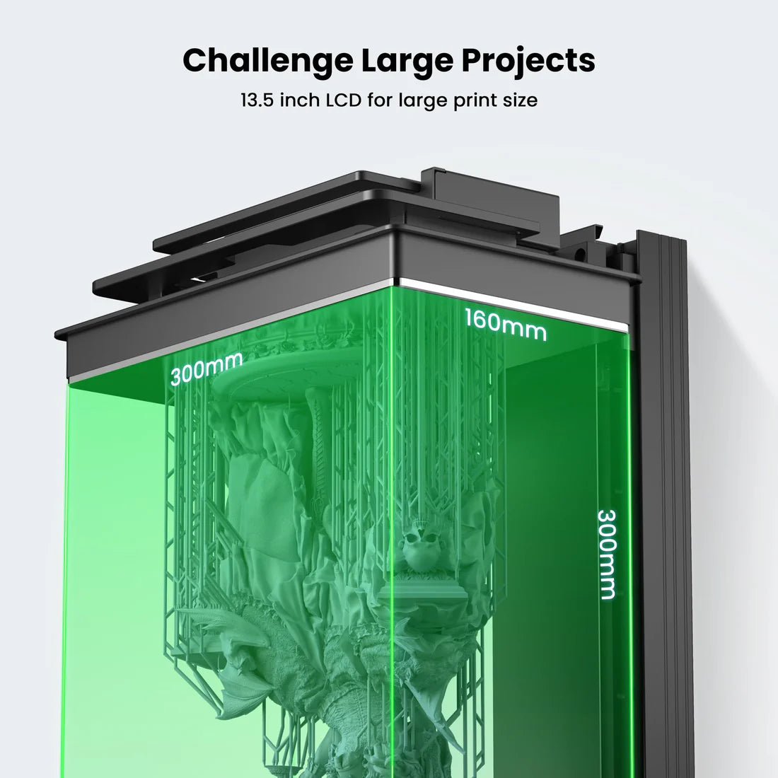 Uniformation GK3 Ultra – Imprimante résine professionnelle grand format 16K avec UV 405 nm