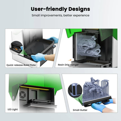 Uniformation GK3 Ultra – Imprimante résine professionnelle grand format 16K avec UV 405 nm